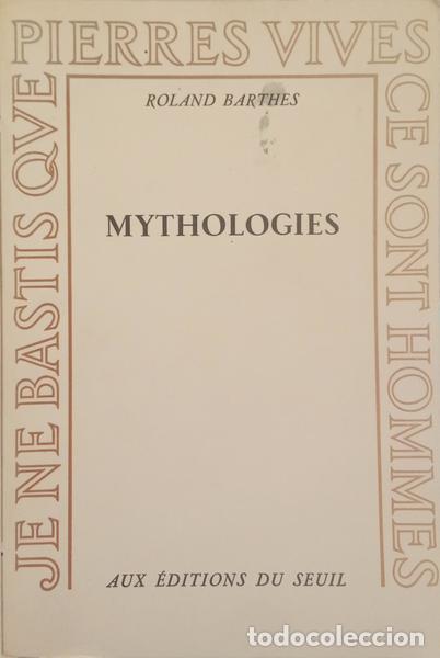 Libros: BARTHES. (Roland) - MYTHOLOGIES. - Foto 1