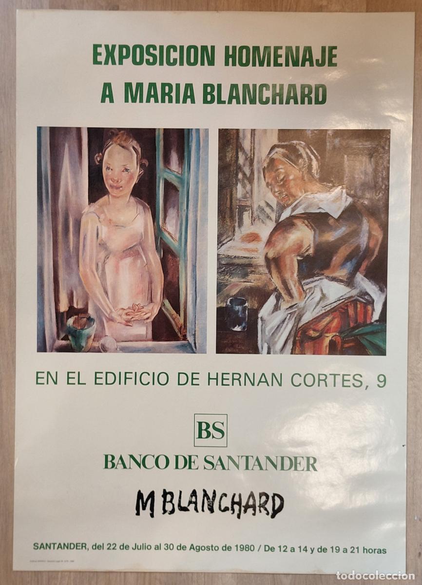 Livros em segunda m&atilde;o: Cartel. MAR&Iacute;A BLANCHARD. Exposici&oacute;n homenaje. -