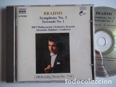Libros: Brahms: Symphony No. 3, Serenade No. 1- 4891030502802