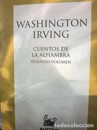 Libros: Cuentos de la Alhambra 2- 9788467016499