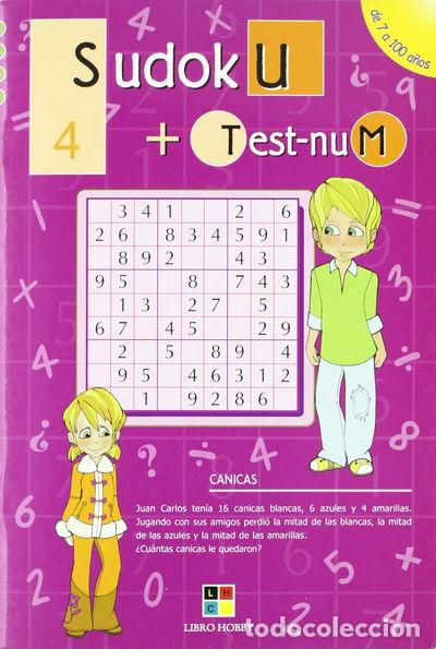 Libros: Sudoku + test num 4- 9788497365482 - Foto 1