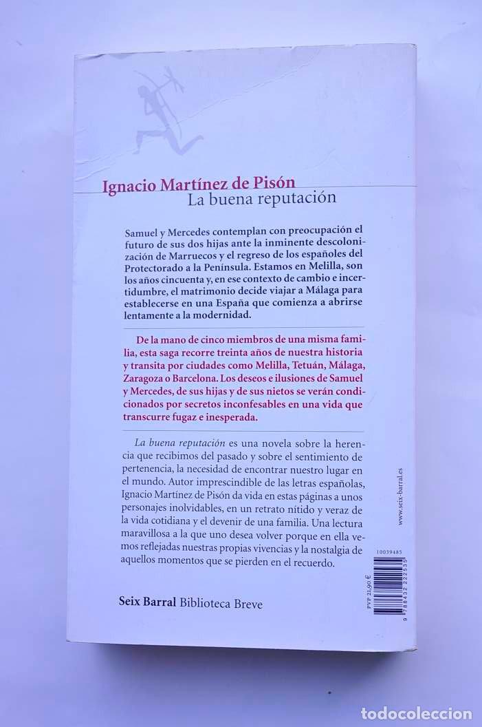 Libros: La buena reputaci&oacute;n - MART&Iacute;NEZ DE PIS&Oacute;N, Ignacio - Foto 4