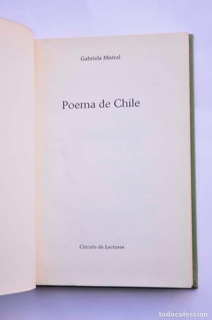 Libros: Poema de Chile - MISTRAL, Gabriela - Foto 2
