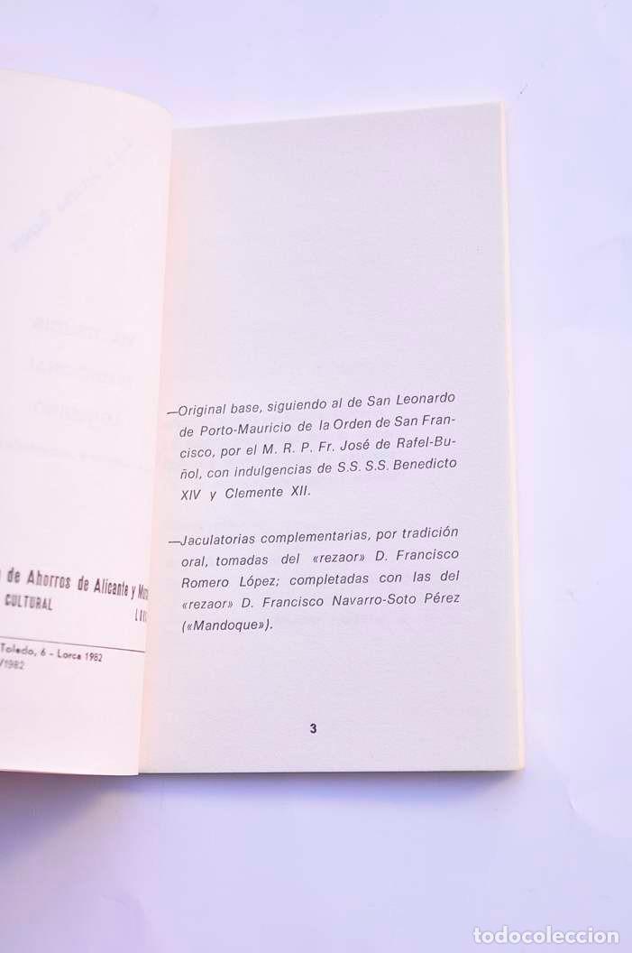 Libros: V&iacute;a-Crucis tradicional lorquino - An&oacute;nimo - Foto 3