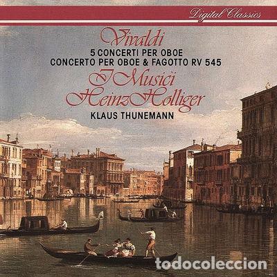 Libros: Vivaldi: 5 Concerti Per Oboe; Concerto Per Oboe & Fagotto RV 545- 0028941148025