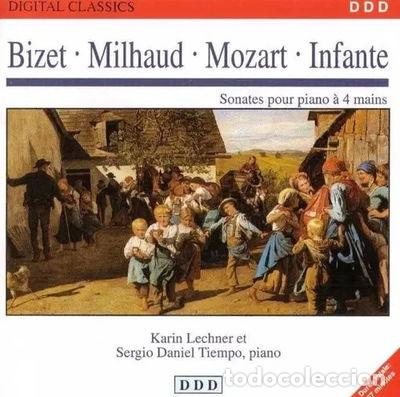 Libros: Bizet - Milhaud - Mozart - Infante / Musik f&uuml;r 2 Klaviere- 4010165710597