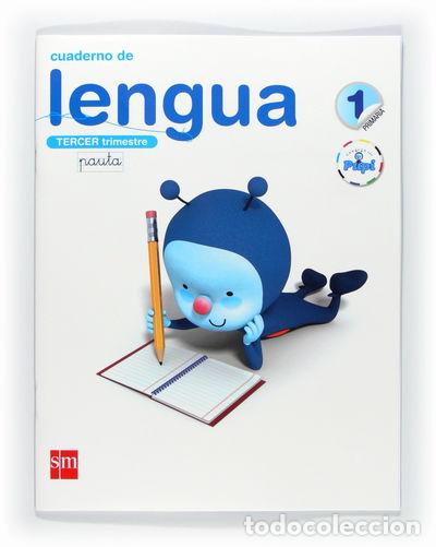 Libri di seconda mano: Cuaderno de lengua, Pauta. 1 Primaria, 3 Trimestre. Conecta con Pupi- 9788467546293