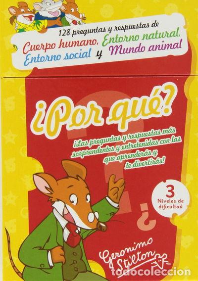 Livres: &iquest;Por qu&eacute;? Geronimo Stilton- 9788415857402