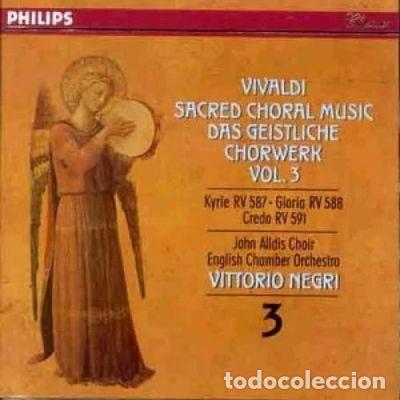 Libros: Vivaldi: Sacred Choral Music 3- 0028942065024