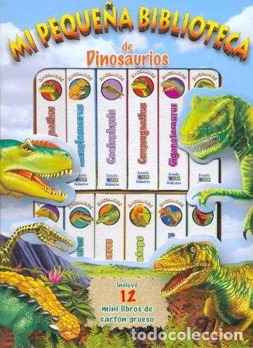 Libros: Mi peque&ntilde;a biblioteca de dinosaurios- 9788497860383