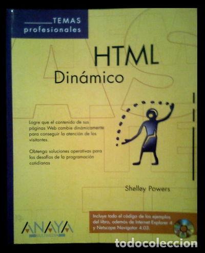Bücher: HTML Dinámico- 9788441508330