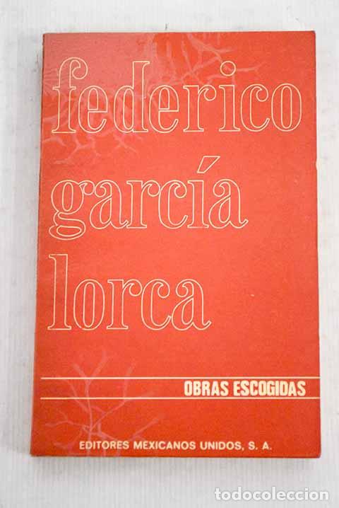 Libros: Poesias: [Antolog&iacute;a].- Garc&iacute;a Lorca, Federico