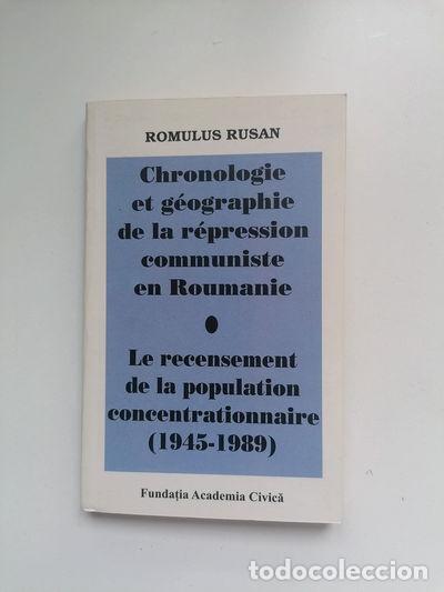 Libros: Chronologie et g&eacute;ographie de la r&eacute;pression communiste en Roumanie- 9789738214361