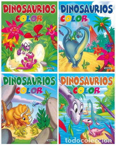 Libros: Dinosaurios color- 9788430522422