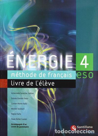 Libros: Energie, m&eacute;thode de fran&ccedil;ais, 4 ESO- 9788429435917