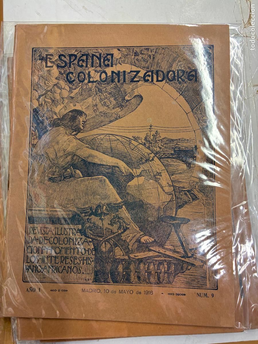 B&uuml;cher: ESPA&Ntilde;A COLONIZADORA. REVISTA ILUSTRADA. A&Ntilde;O I N&ordm; 9. (MAYO 1916).