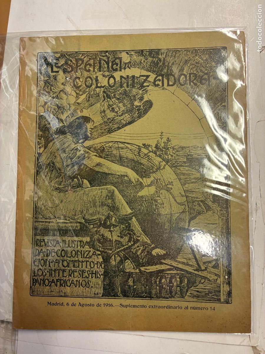 Libri di seconda mano: ESPA&Ntilde;A COLONIZADORA. REVISTA ILUSTRADA. AGOSTO DE 1916. SUPLEMENTO EXTRAORDINARIO AL N&ordm; 14