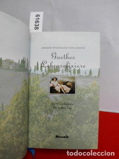 Libros: Goethes Lebenselixiere- 9783576112940 - Foto 1