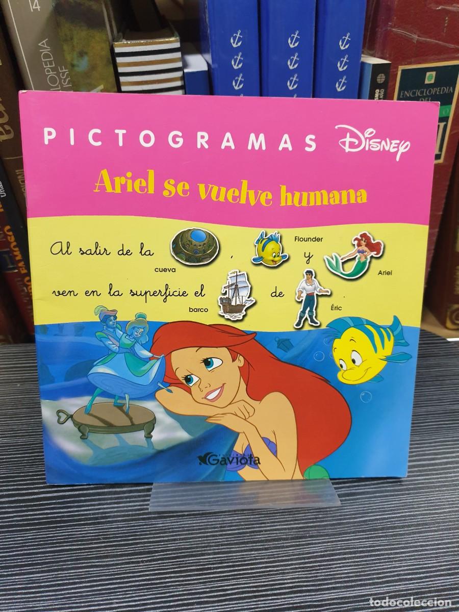 Livros em segunda m&atilde;o: Ariel se vuelve humana (Pictogramas) Disney Gaviota