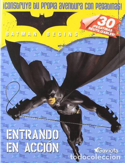 Libros: Entrando en acci&oacute;n. Batman begins. &iexcl;Construye tu propia aventura con pegatinas!- 9788439203001