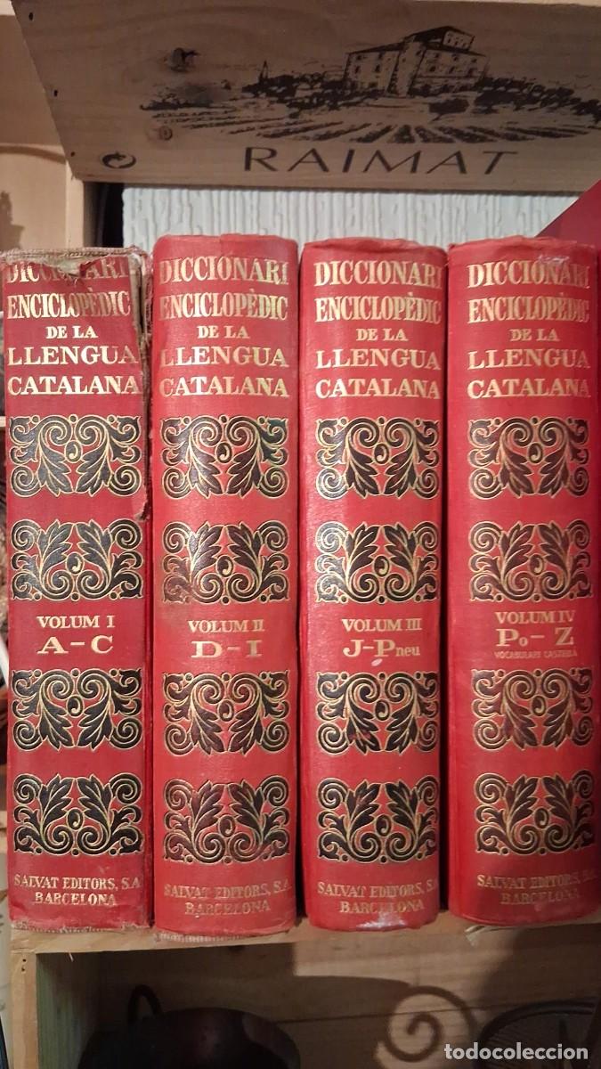 Libros: Lote de 4 Diccionari Encicopedic de la Llengua Catalana
