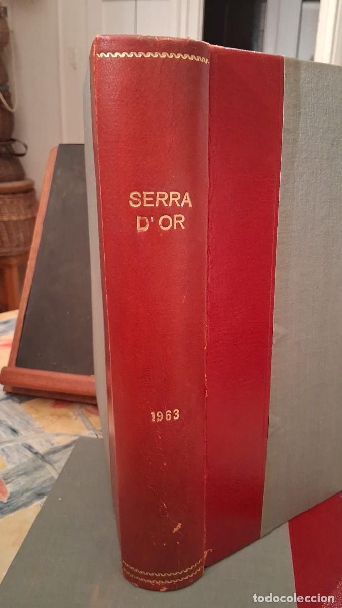 Libros: Revista encuadernada Serra d'Or 1963