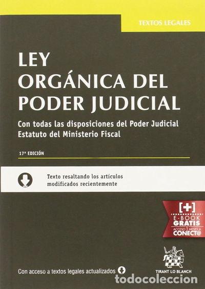 Libros: Ley Org&aacute;nica del Poder Judicial- 9788490865125 - Foto 1