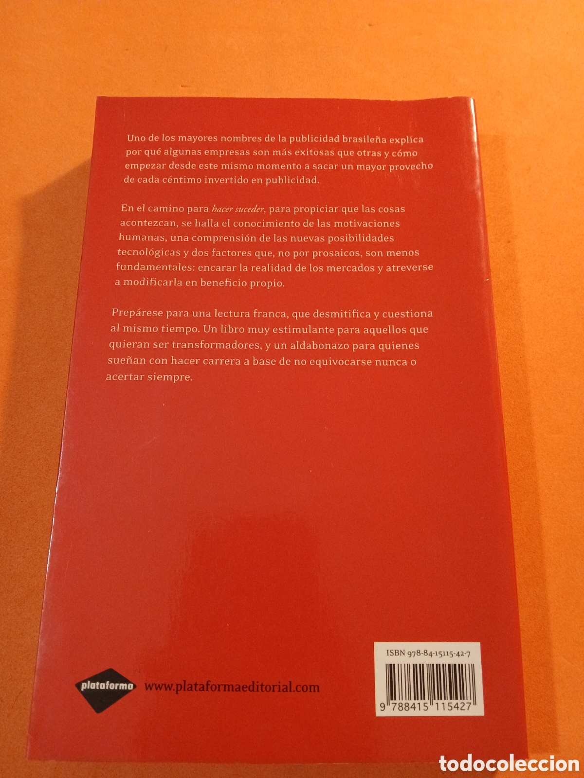 Libros: HACER SUCEDER � AUTOAYUDA - JULIO RIBEIRO - Foto 2