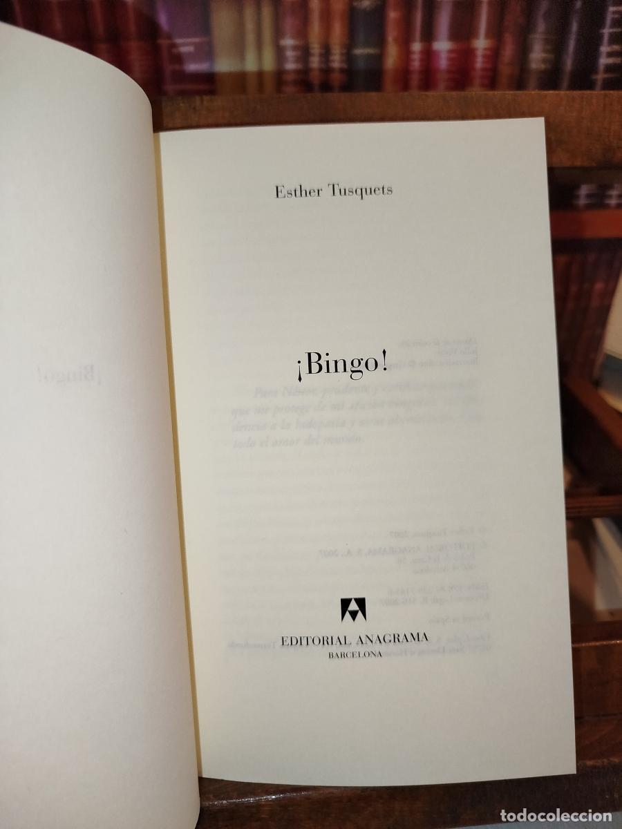 Libros: &iexcl;Bingo! - Tusquets, Esther - Foto 4