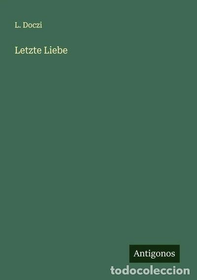 Libros: Letzte Liebe- 9783388893907