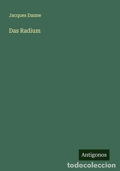 Libros: Das Radium- 9783563168110 - Foto 1