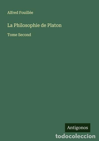 Libros: La Philosophie de Platon: Tome Second- 9783563131589