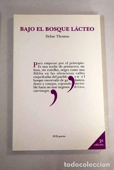 Libros: Bajo el bosque l&aacute;cteo- 9788492201648 - Foto 1