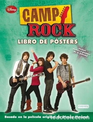 Libros: Camp Rock. Libro de p&oacute;sters- 9788444160801 - Foto 1