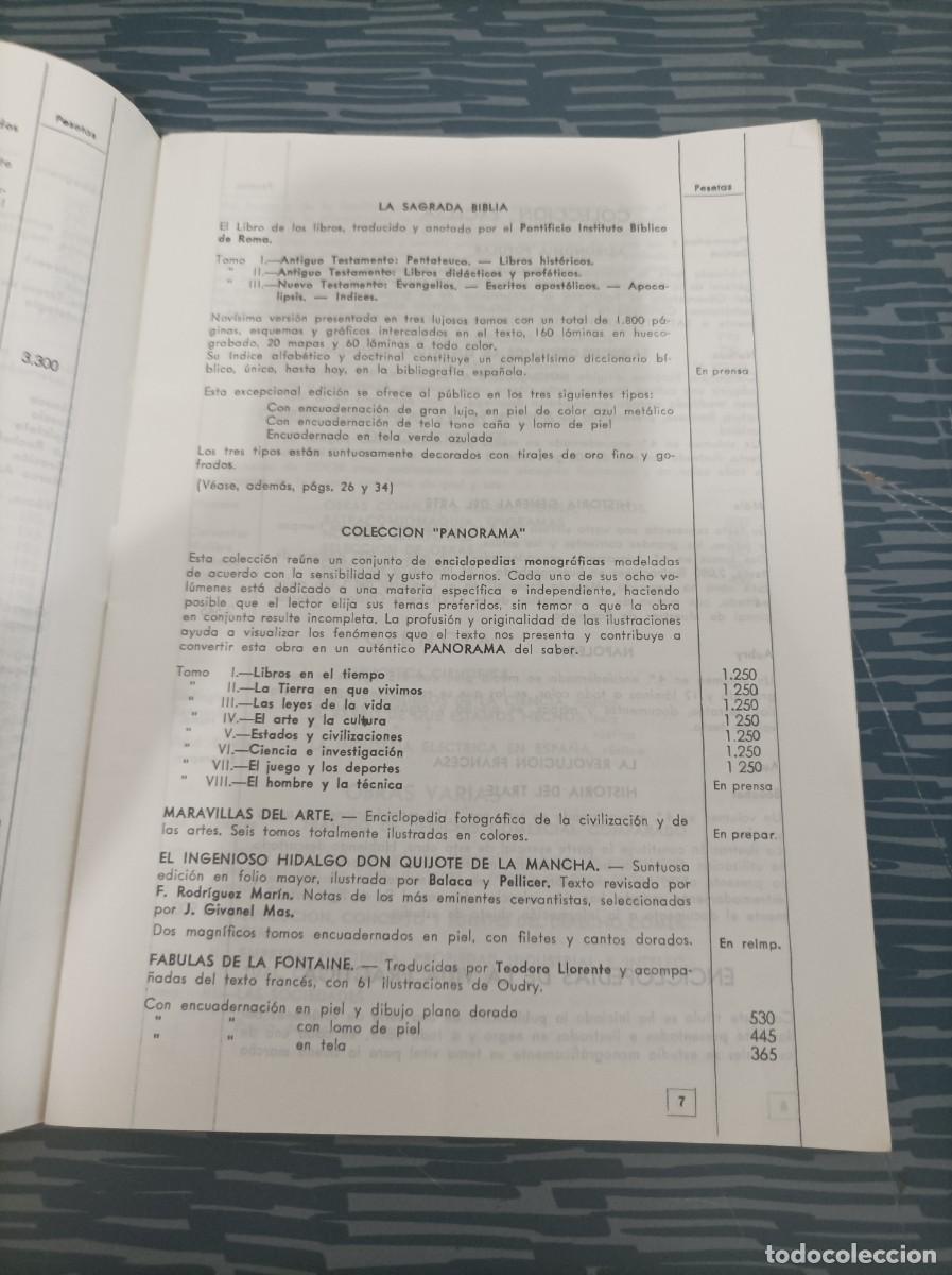 Libros: MONTANER Y SIM&Oacute;N S.A, CAT&Aacute;LOGO GENERAL 1967,42 P&Aacute;G. - Foto 3