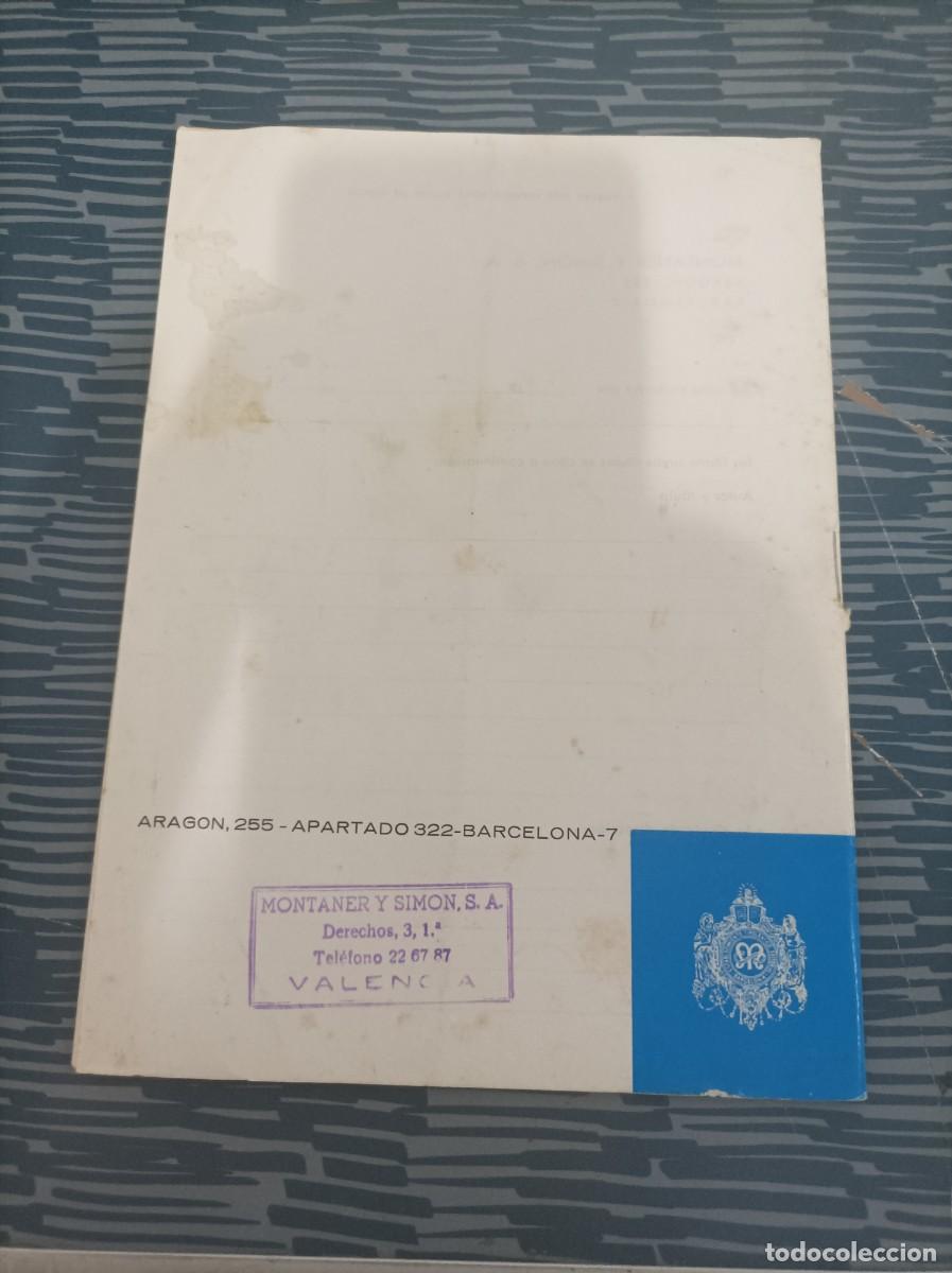 Libros: MONTANER Y SIM&Oacute;N S.A, CAT&Aacute;LOGO GENERAL 1968,43 P&Aacute;G. - Foto 4