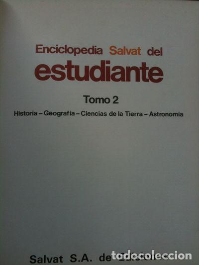 Libros: Enciclopedia Salvat del Estudiante. Tomo 2- 9788471374936
