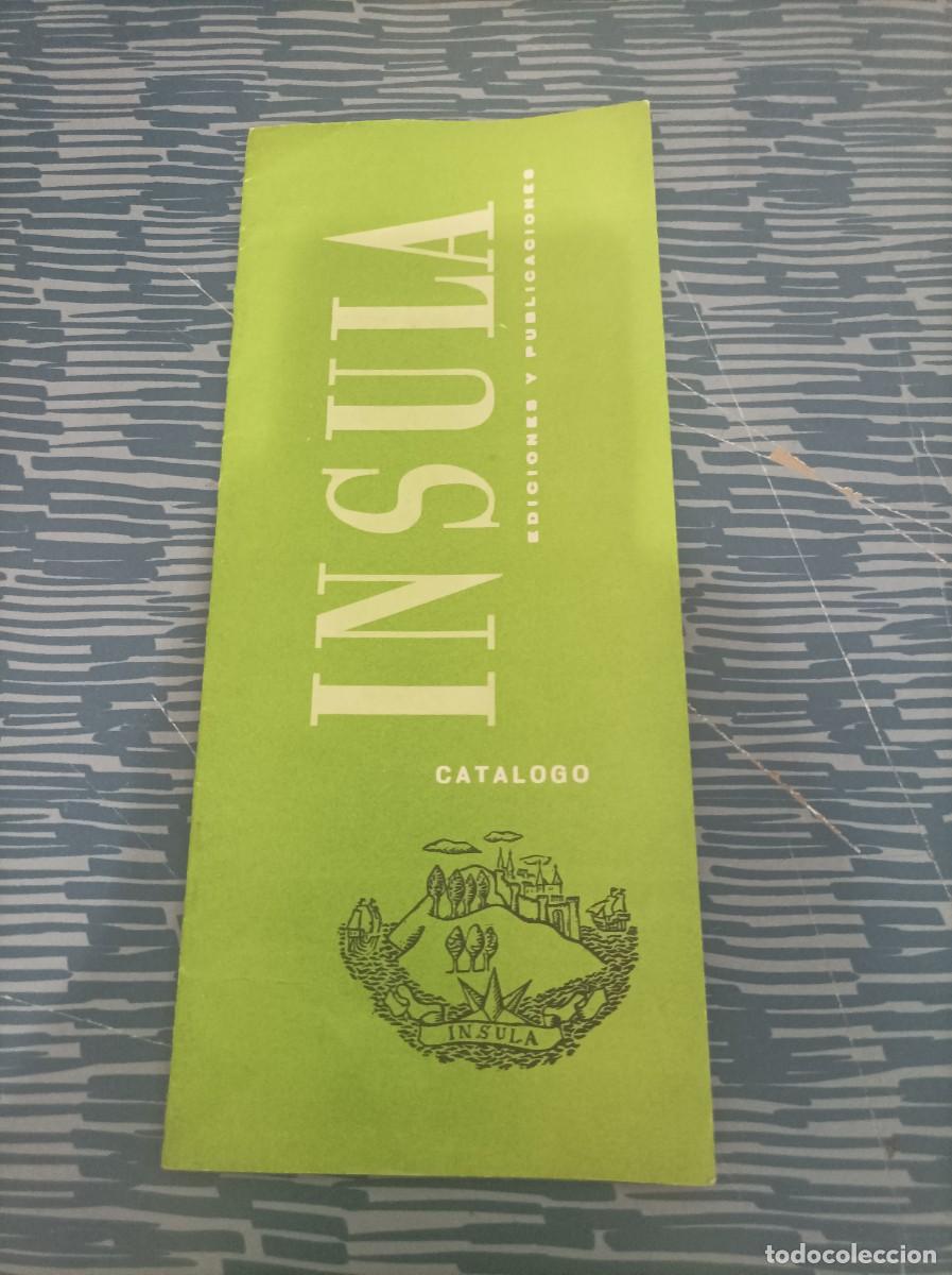 Libros: INSULA, EDICIONES Y PUBLICACIONES,CATALOGO,1963,15 P&Aacute;GINAS. - Foto 1