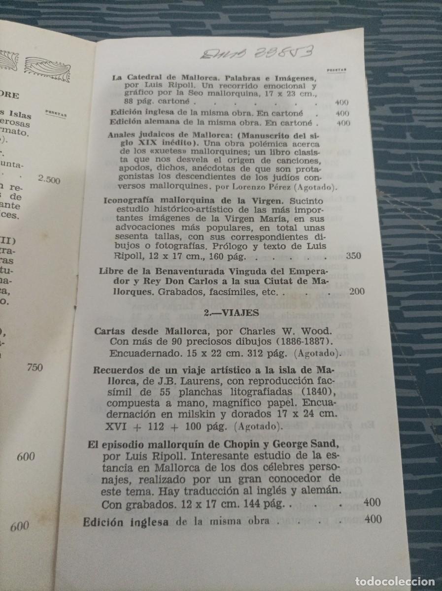 Libros: CATALOGO,LUIS RIPOLL EDITOR, FEBRERO 1985. - Foto 2