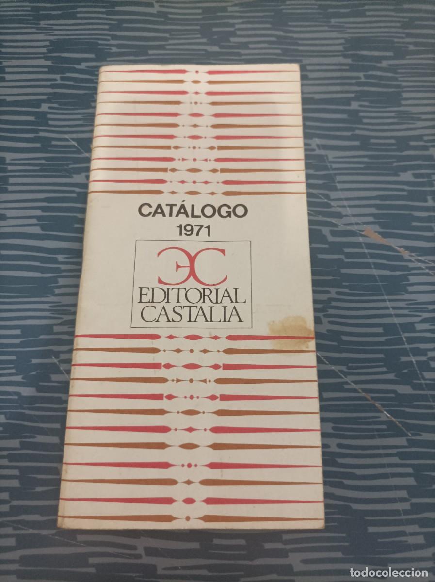 Libros: EDITORIAL CASTALIA,1971,CATALOGO,41 P&Aacute;GINAS. - Foto 1