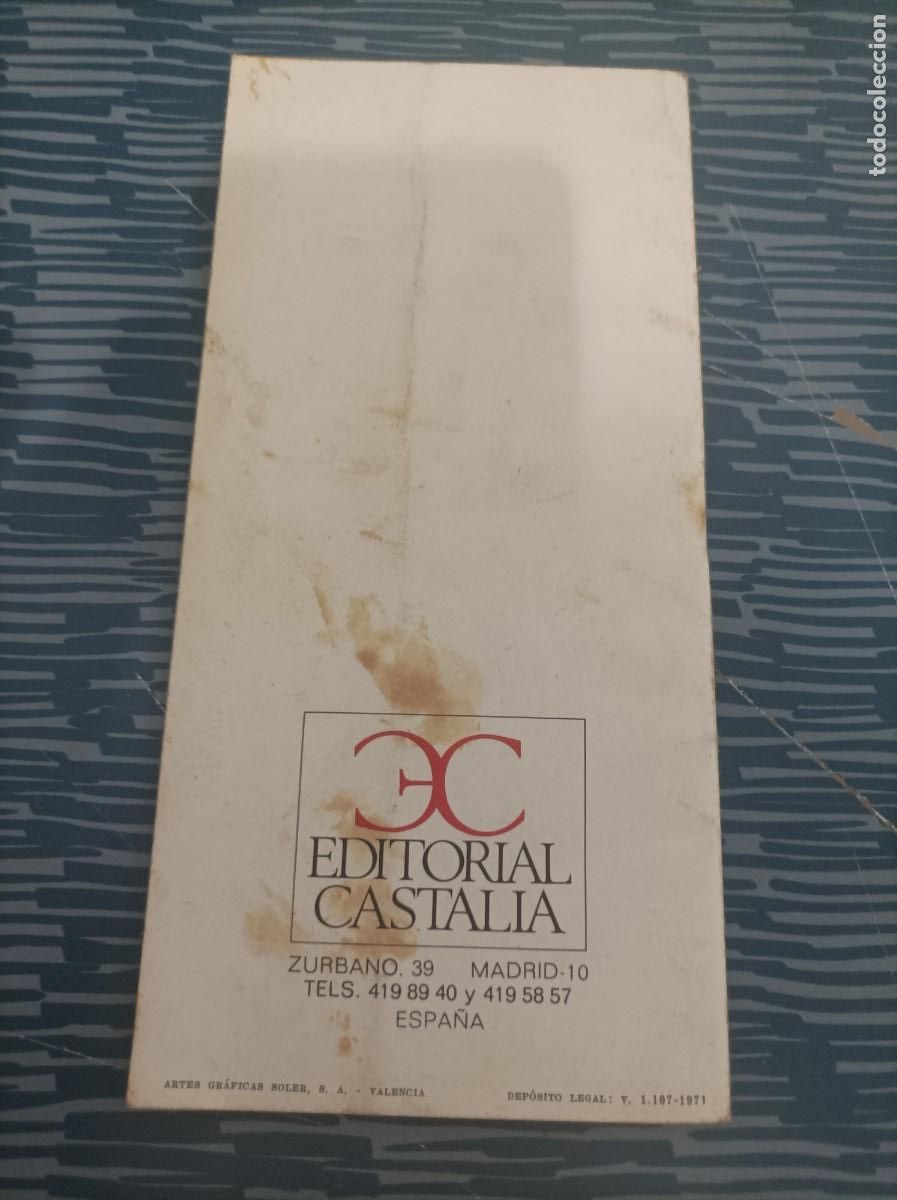 Libros: EDITORIAL CASTALIA,1971,CATALOGO,41 P&Aacute;GINAS. - Foto 5