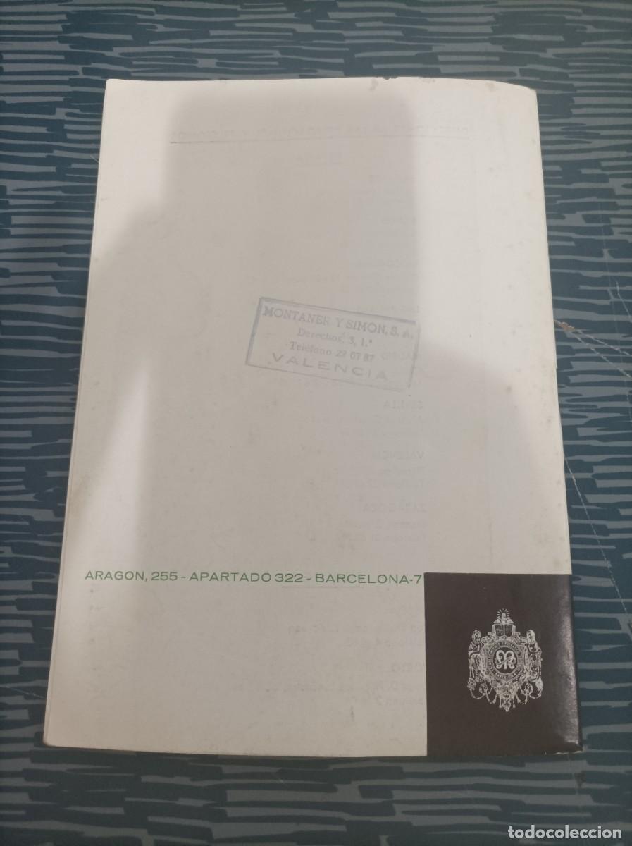 Libros: MONTANER Y SIM&Oacute;N S.A, CAT&Aacute;LOGO GENERAL 1970,81 P&Aacute;G. - Foto 4