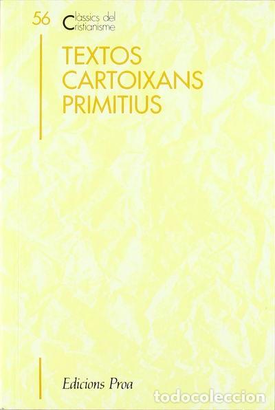 books: Textos cartoixans primitius- 9788482561622