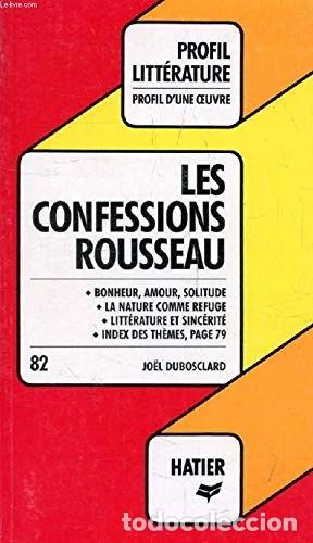 Libros: Les Confessions Rousseau- 9782218063732