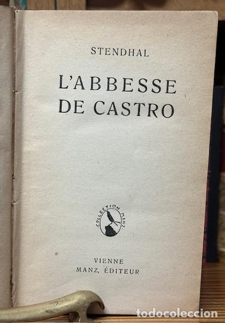Libros: LABBESSE DE CASTRO - STENDHAL - Foto 1