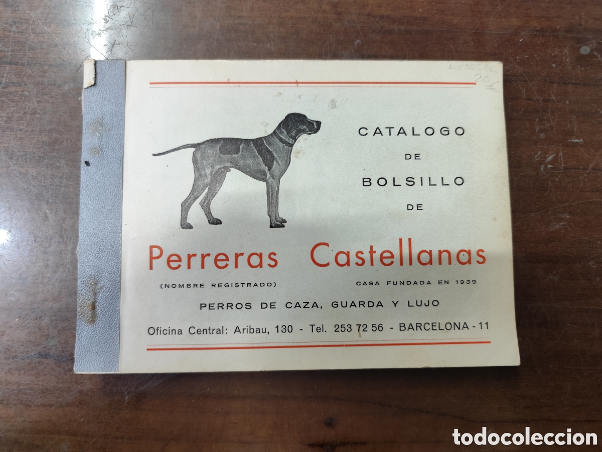 Libri di seconda mano: CATALOGO DE BOLSILLO DE PERRERAS CASTELLANAS