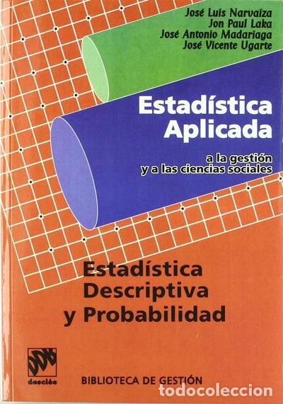Libros: Estad&iacute;stica aplicada a la gesti&oacute;n- 9788433012784 - Foto 1