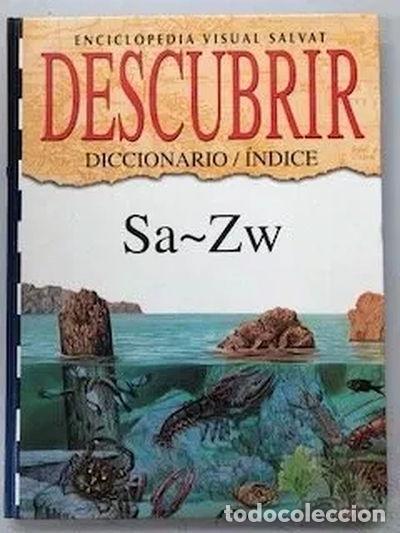 Libros: Enciclopedia visual Salvat descubrir: Diccionario/&Iacute;ndice 4 (Sa-Zw)- 9788434593244