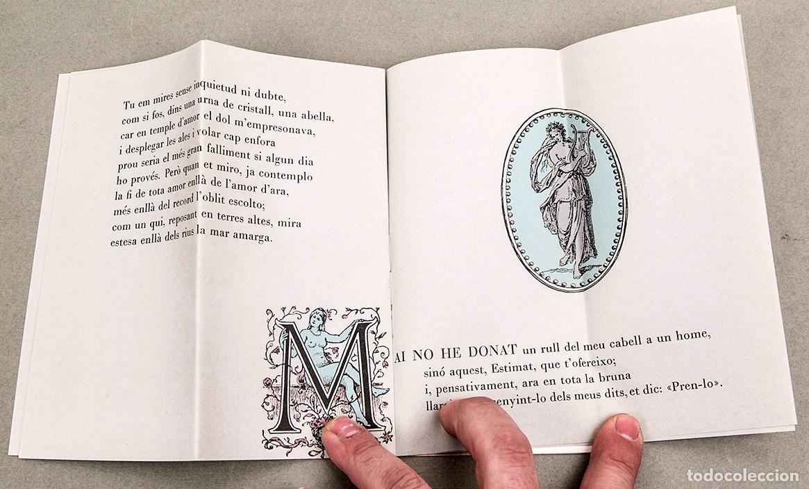 Libros: FILOGRAF - GIRALT MIRACLE - TRES SONETS - Foto 6