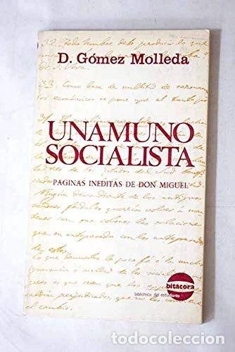 Libros: Unamuno socialista- 9788427703483
